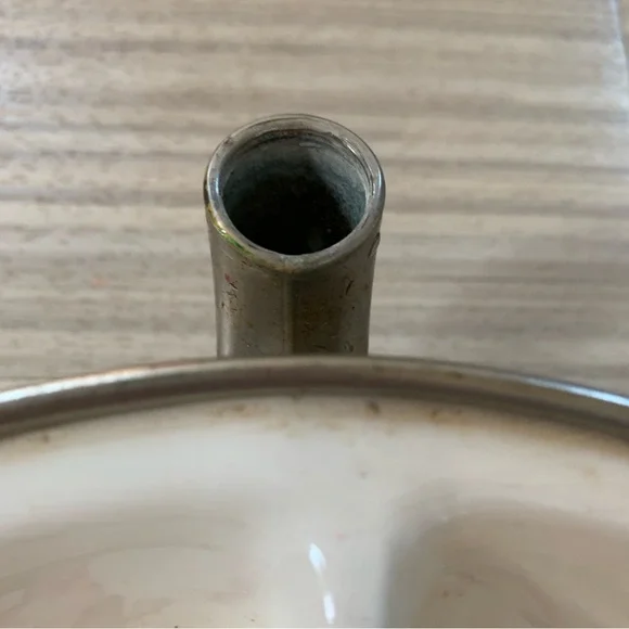 Antique G.W. Co Baby / Child Divided Warming Plate - Picture 3 of 5